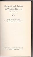 Thought and Letters in Western Europe A.D. 500 to 900 B0014JRX2E Book Cover
