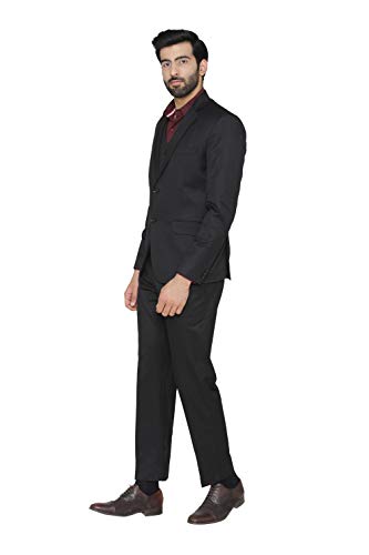 Image of WINTAGE Men's Polyester Cotton and Evening 3 Pc Suit