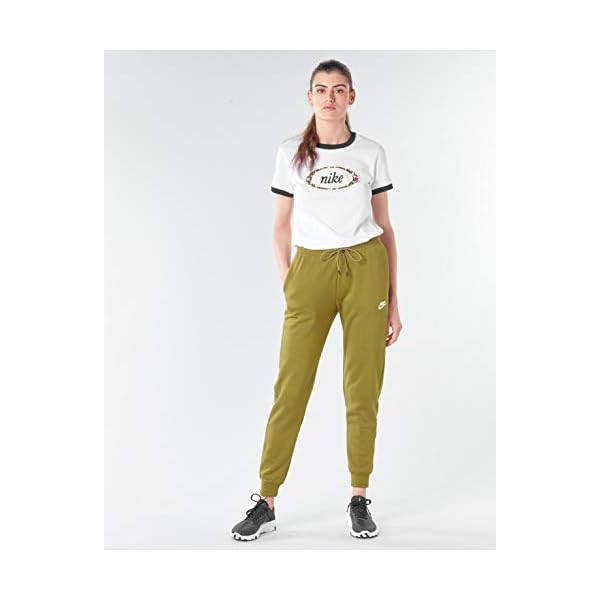 Nike-Womens-Sportswear-Essential-Fleece-Jogger-Pants Nike W NSW Essntl Pant Reg FLC Joggers & Tracksuits Women Kaki - L - Tracksuit Bottoms Pants