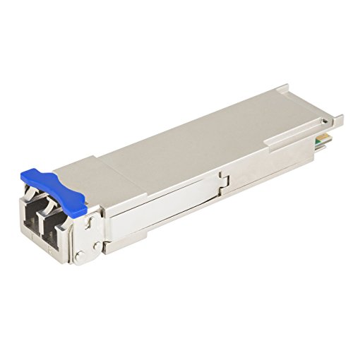 Image of StarTech Cisco QSFP-40G-LR4-S Compatible QSFP+ Module (QSFP40GLR4S) | 40GBASE-LR4, 40GbE Single Mode Fiber Optic Transceiver, 40GE Gigabit Ethernet LC 10km, 1270nm to 1330nm DDM Cisco Firepower