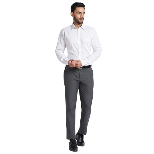 Image of Park Avenue Men Mid Rise Loose Trouser