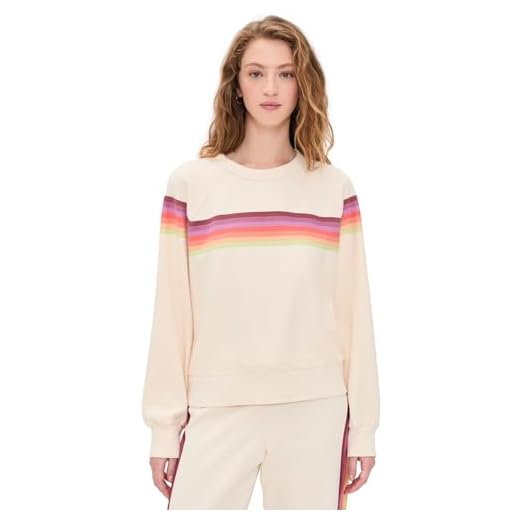 Marine Layer Women's Cloud 9 Pullover, Antique White, L