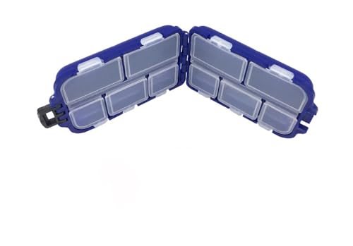 Caja para anzuelos y cebos multifuncional plástico miniatura 4