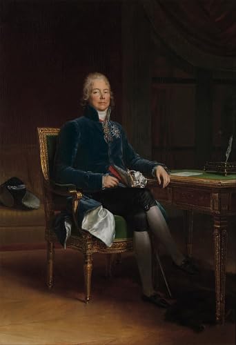 Toile murale tableaux de maître Talleyrand pour grand salon moderne