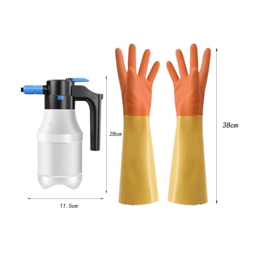 Pulverizador de espuma eléctrico portátil y de mano para lavado de coches sin esfuerzo 4