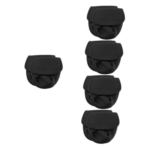 Toddmomy 10pcs Baitcaster Reel Protector Sleeve Portable Fishing Reel Bag for Scratch Storage Neoprene Material Lightweight Convenient Design for Fishing Enthusiasts