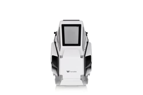 Thermaltake AH T200 Snow caja PC robusta de acero con paneles de vidrio templado 2