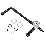4150 Fuel Braided Line AN6 Automotive Replacement Fuel Lines Carburetor Equipped With Pressure Gauge Replacement for Holley