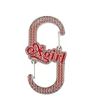 スケルトンリキッドカラビナ SKELETON LIQUID CARABINER 105261054010 PINK ONE SIZE