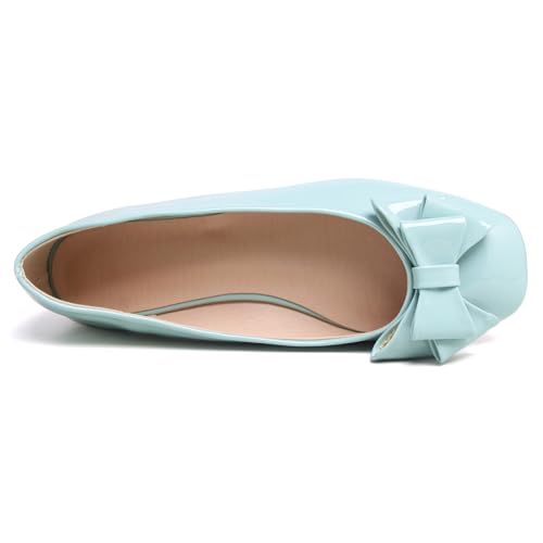 Image of Dear Time Women's Casual Foldable Ballet Flats Square Toe Ballerina Flats Shoes Comfortable