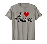 I Heart (Love) Tenerife Viajes Turismo Vacacional Isla Camiseta