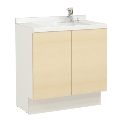 山口)下松市より　洗面化粧台　エスタ　NSV1N-75W5Y　INAX　幅75㎝×奥行44㎝×高さ85㎝　BIZJP03H Amazon | LIXIL(リクシル) INAX エスタ 化粧台本体 クリエペール