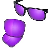 Saucer Premium Ersatzgläser für Oakley Holbrook XL OO9417 Sonnenbrillen High Defense - Violet Purple Polarisiert - Image 2
