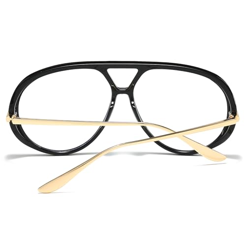 Trendy Aviator Sunglasses for Women Men Oversized Classic 70s Round Aviator Sun Glasses Vintage Shades4