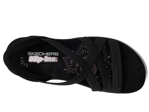 Skechers womens Reggae Slim - Simply Stretchy! Hands Free Slip-ins2