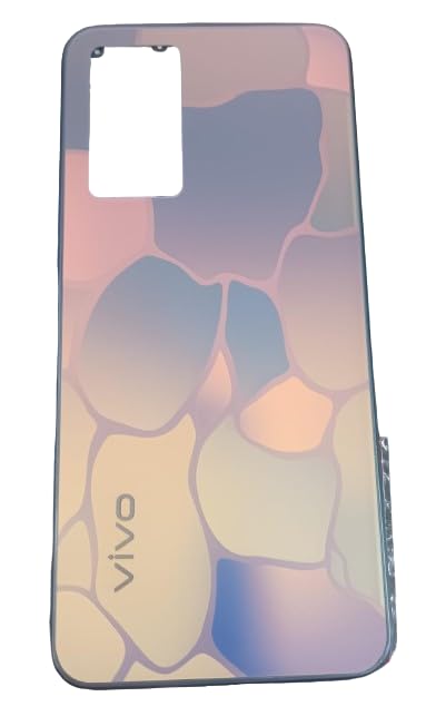 Image of INCREDIBLEINDIA Full Body housing Back Glass Panel (with Ring, Camera Lens, Key,Panel) for Vivo Y75 4G (V2117) (Blue)
