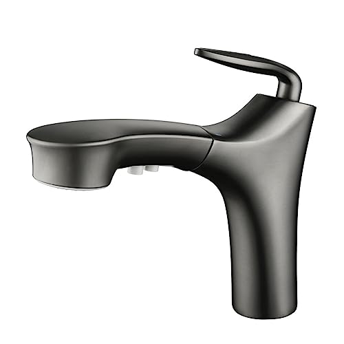 Mitigeur mitigeur de lavabo extractible eau chaude froide pour salle de bain