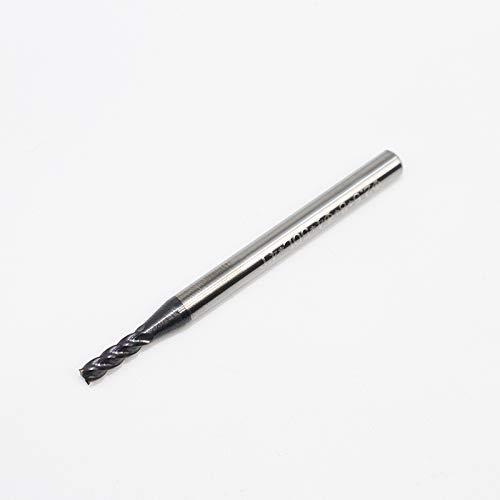 Tool Part for 1PCS HRC50 2.5mm Solid S D2.5X8LXD4X50L 4 Flute Standard Length Side Milling Slotting Profiling Face Mill