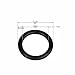 20 Pcs,O-Ring Seal,Nitrile Rubber O-Rings, Oil& Fuel Resistant Seals for Industrial Applications(3.5 x 21 x 28 mm)