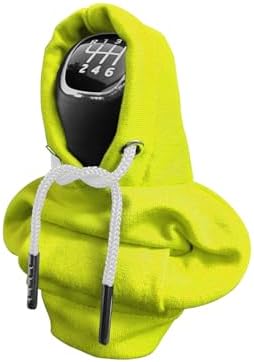 Kutyun Gear Shift Hoodie, Universal Car Shift Knob Cover, Automotive Interior Cute Gadgets, Car Accessories and Decorations Mini Hoodie for Car Shifter