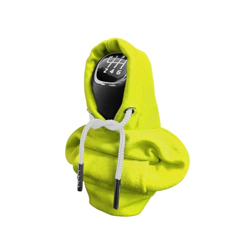 Kutyun Gear Shift Hoodie, Universal Car Shift Knob Cover, Automotive Interior Cute Gadgets, Car Accessories and Decorations Mini Hoodie for Car Shifter
