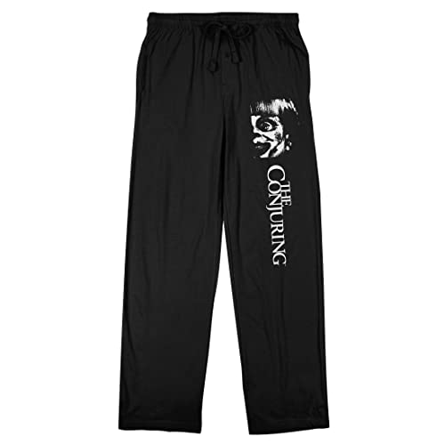 Bioworld The Conjuring Anabelle Movie Men's Black Sleep Pajama Pants