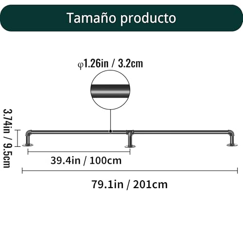 Barandal tubular 14 Imagen adicional