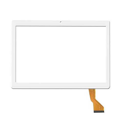GR Touch Screen Digitizer Panel for Dragon Touch K10 10.1 inch Tablet PC (Camera Position: Version A: Left Hole 108mm, White)