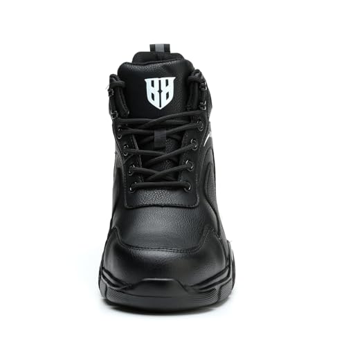 Bottes de sécurité légères Nasogetch Noir 39 1/3 pour hommes et femmes - 7