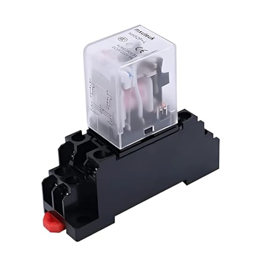 Relais électromagnétique triphasé 380V HH63P avec embase interrupteur