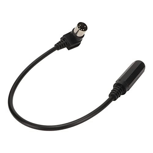 Câble MIDI 6,35 mm DIN 5 mâle 90° CCYLEZ anti-torsion pour préserver les connexions de piano
