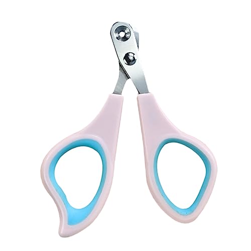COLLBATH Convenient Pet Nail Scissor Cat Dog Nail Clipper Lightweight Portable for Breed Sizes