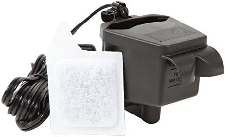 Koller Products Filtro de alimentación interno para peceras de 1 galón a 3.5 galones, caudal de 25 GPH, ideal para acuarios de peces tropicales