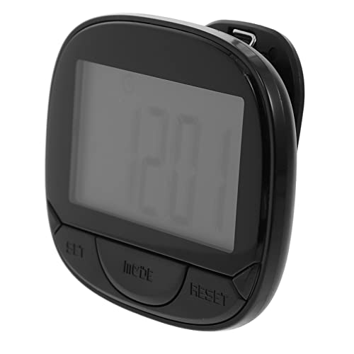 YARNOW Accurate Pedometer for Walking Large Screen Step Counter Distance Calorie Monitor Random