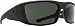 Spy Optic Dirk Wrap Sunglasses, Soft Matte Black/Happy Gray/Green, 64 mm