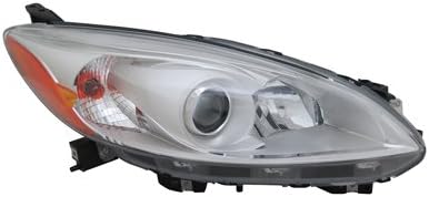Nuevo conjunto de faros halógenos del lado del pasajero derecho para Mazda 5 2012-2017, lente y carcasa MA2519139 CG36510K0E