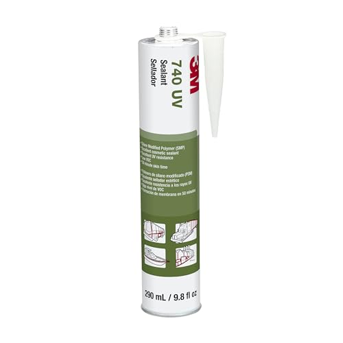 Image of 3M 740 Hybrid Sealant, Gray 1 /10 Gallon Cartridge (Pack of 1)