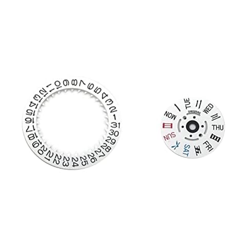 Watch Movement Date Wheel Watch Dial Calendar Date Day Wheel Disc Watch DIY Accessory for NH35 NH36 NH37 Cover