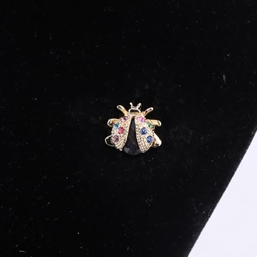 Image of FEELMEM Crystal Rhinestone Butterfly Brooch Pin Blue Color Butterfly Brooches for For Women Wedding /Banquet /Birthday Party