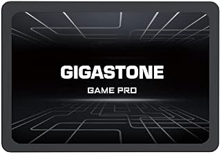 Gigastone Game Pro SSD 1TB 2.5 inch Internal Solid State Drive, 3D NAND SATA III 6Gb/s Read up to 540MB/s. 2.5" SSD Compatible with PS4, PC, Laptop and Desktop