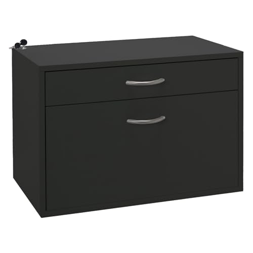 Organized Living freedomRail File Drawer OBox - Slate
