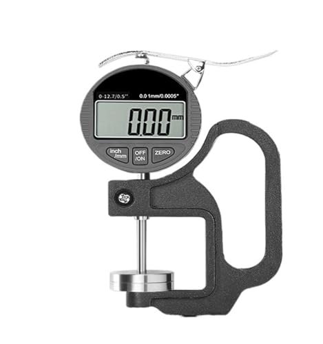 Calibrador digital para medición de espesor 0-12.7mm y 0-25.4mm con resolución 0.01 y 0.001 miniatura 1