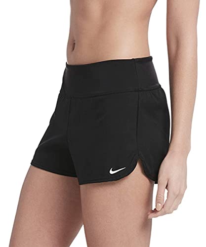 Nike Women's Standard Solid Element Swim Boardshorts, Black3