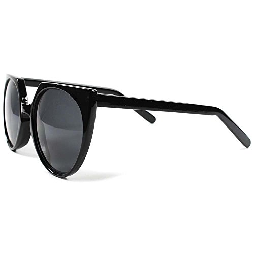 KISS Vintage Retro Fashioned Womens Oversized Round Cat Eye Sunglasses
