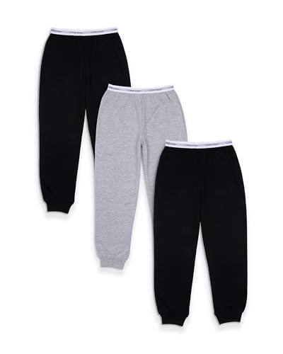 Calvin Klein Unisex Kids French Terry Jogger 3 Pack