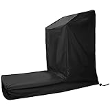 Onlyme Universal Treadmill Cover Impermeable con cordón para máquinas de correr sin ejercicio, a prueba de viento, a prueba de polvo, ideal para exteriores e interiores (65x30x55 pulgadas)