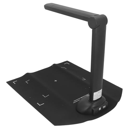 Garosa A3 Scanner de Documents Haute Définition 8MP, Scanner de Livres Portable pour Le Bureau de L'école, EasyTouse avec Une Lumière à 3 Vitesses à la...