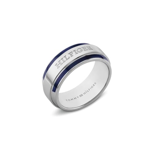 Tommy Hilfiger Jewelry Anillo para Hombre Colección de Acero inoxidable