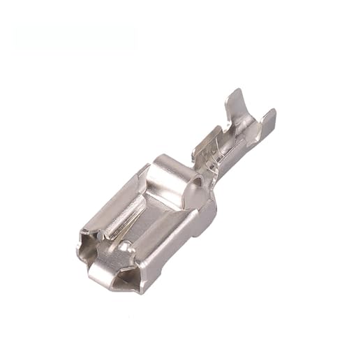 Terminales de cable de latón hembra DJ624-D6.3B de 6.3 mm con conector estarcido 3