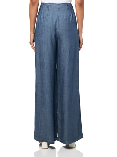 Trina Turk Women's Wide Leg Chambray Pant2